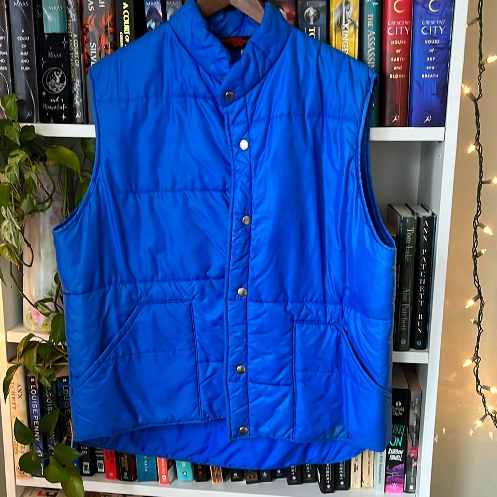 Vintage Big Ben puffer vest